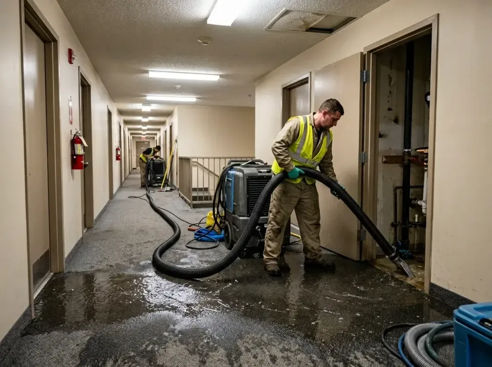 multi-unit-apartment-hallway-f-005 — frequently asked questions, Emergency Burst Pipe Water Extraction & Removal in Waukegan…
